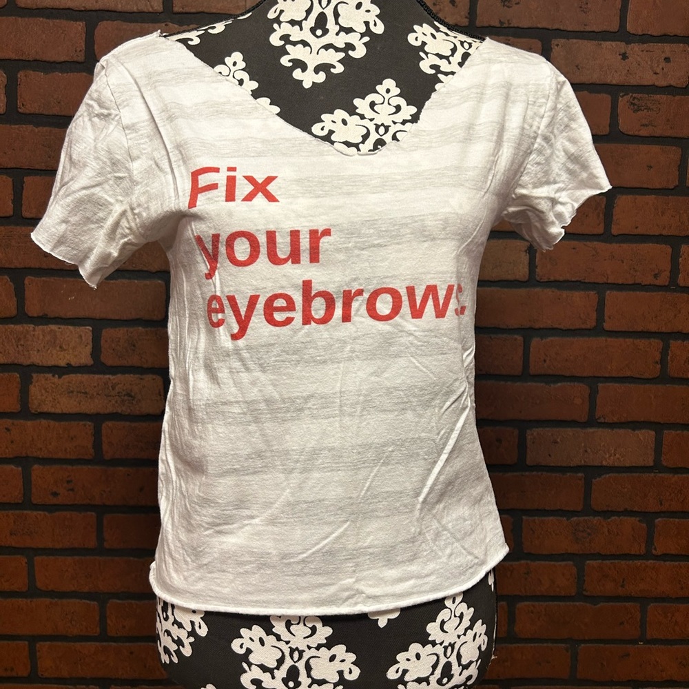 Cute faux worn t shirt